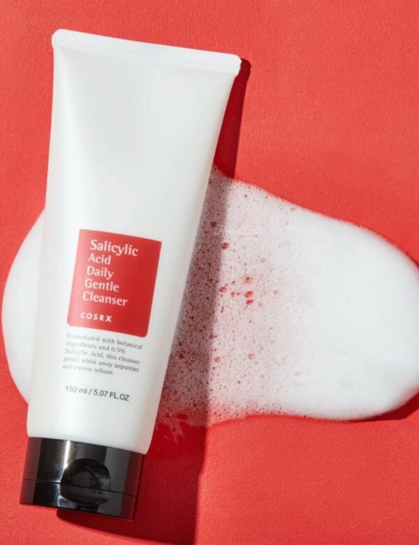 COSRX SALICYLIC ACID DAILY GENTLE CLEANSER - 150ML | كوزركس غسول يومي مع ساليسليك اسيد -150 مل