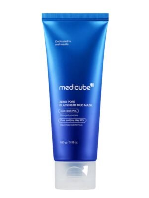 MEDICUBE ZERO PORE BLACKHEAD MUD MASK - 100G | ميدي كيوب ماسك كريمي للوجه للتخلص من الرؤوس السوداء