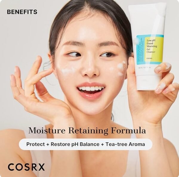 img_0300 COSRX LOW PH GOOD MORNING GEL CLEANSER - 150ML | كوزركس غسول للبشرة جل - 150 مل