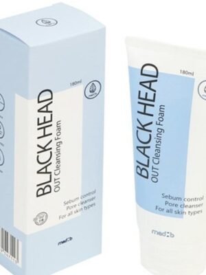 رغوة تنظيف مضادة للرؤوس السوداء MED:B Black Head OUT Cleansing Foam