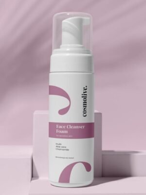 غسول Cosmolive Face Cleanser Foam for Sensitive Skin للبشره الحساسه