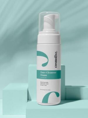 cosmolive face cleanser foam for oily skin للبشره الدهنيه