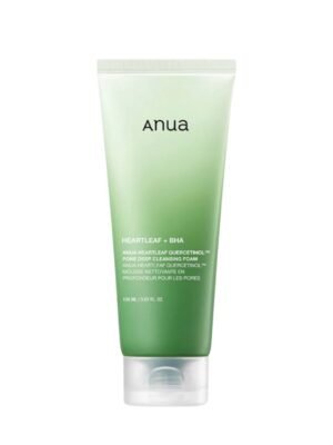 ANUA HEARTLEAF QUERCETINOL PORE DEEP CLEANSING FOAM - 150ML | أنوا غسول رغوي للبشره الدهنيه