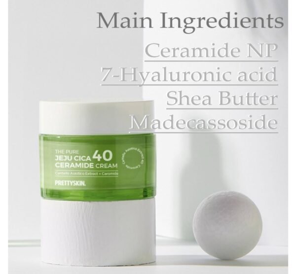 PRETTYSKIN Ceramed Cream برتي سكن مرطب للبشره المختلطه و الجافه
