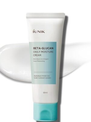 IUNIK BETA-GLUCAN DAILY MOISTURE CREAM - 60ML | ايونيك مرطب بيتا غلوكان يومي للوجه - 60 مل للبشره الجافه