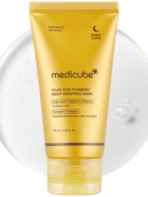 Medicube KOJIC mask ماسك التفتيح الليلي بالكوجيك أسيد والكركم
