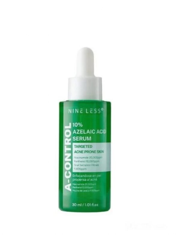 NINE LESS A-CONTROL 10% AZELAIC ACID SERUM - 30ML | ناين ليس سيروم الأزليك اسيد 10% - 30 مل