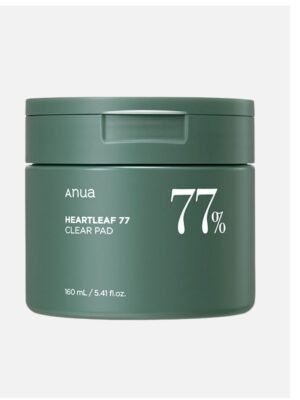 ANUA HEARTLEAF 77% CLEAR PAD - 160ML | أنوا وسادات التونر المائيه