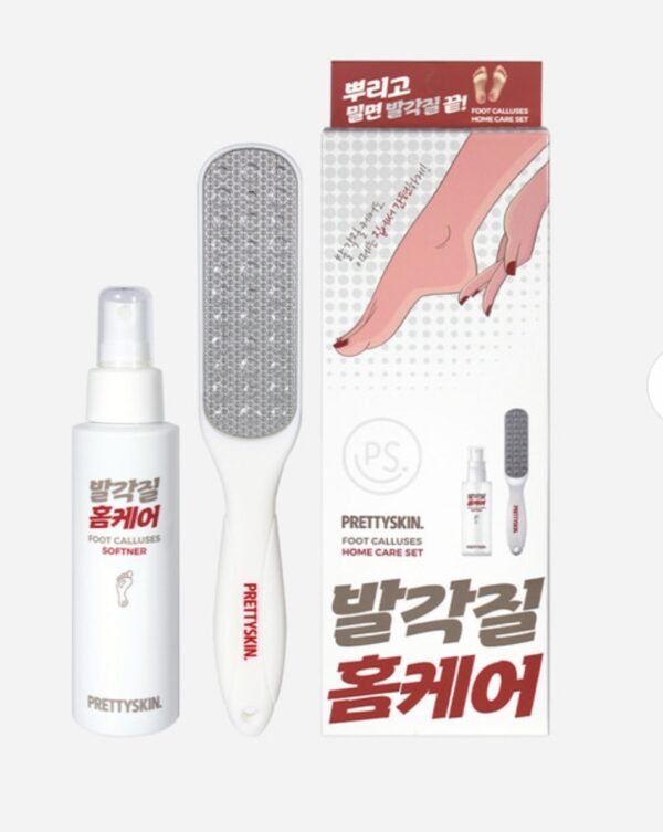 PRETTYSKIN Foot Calluses Home Care Set ✨
كت العنايه بالقدمين لازاله التشققات