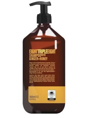 img_1241 Eight Triple Eight Ginger + Honey Hair Care - Shampoo شامبو
1000 مل