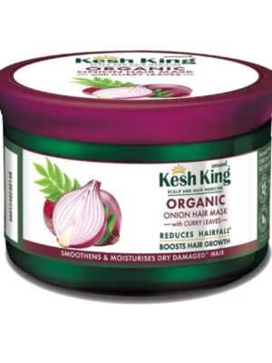 KESH KING  | كيش كينك ماسك العناية بالشعر الجاف والتالف بالبصل والكاري - 200 مل