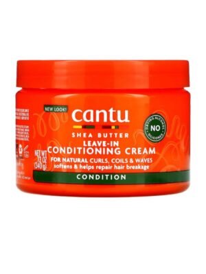 Cantu Shea Butter Leave-In Conditioning Cream (كريم مرطب يُترك على الشعر للشعر الكيرلي)