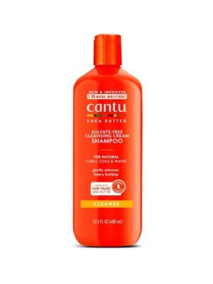 هو Cantu Sulfate-Free Cleansing Cream Shampoo (شامبو كانتو) للشعر الكيرلي