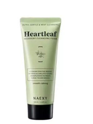 NAEXY Heartleaf Recovery Cleansing Foam للبشره المختلطه والمعرضه للحبوب