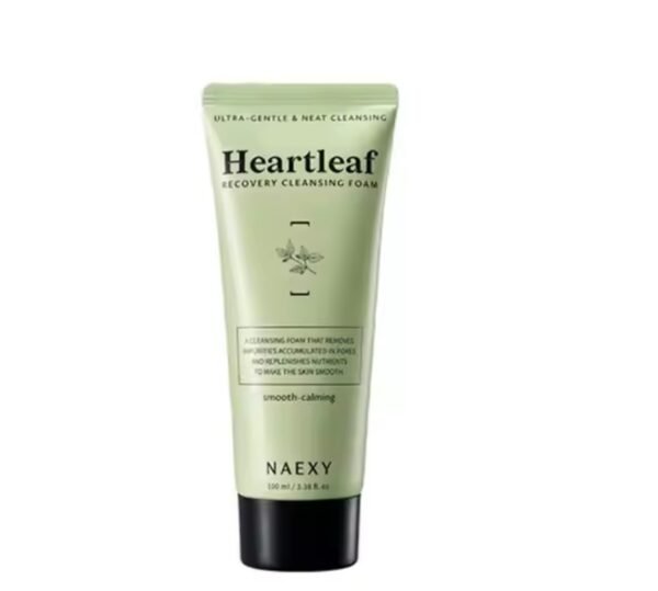 NAEXY Heartleaf Recovery Cleansing Foam للبشره المختلطه والمعرضه للحبوب