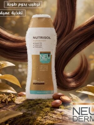 نيو ديرم شامبو للشعر الجاف المتقصف